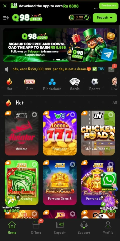 Q98 Game
