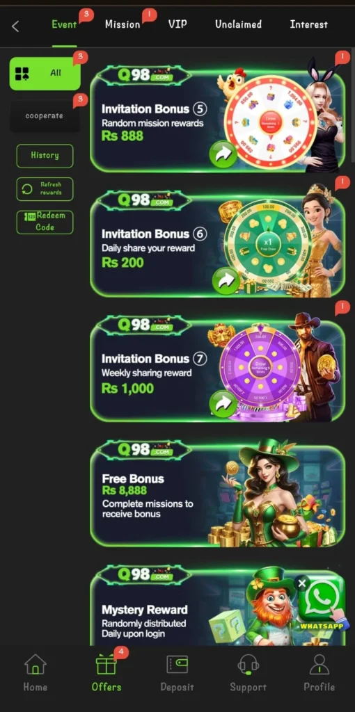 Q98 Game